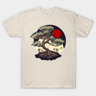 Japanese Bonsai Tree T-Shirt